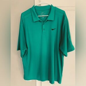 Nike Men’s Teal Green Dri-FIT Polo